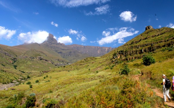 Drakensberg amphitheater, South Africa Drakensberg amphitheater, South Africa