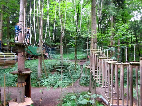 Climbing forest Prien am Chiemsee, Germany