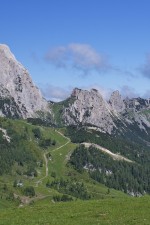 Nassfeld in Kårnten (Cainthia), Austria