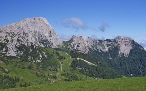 Nassfeld in Kårnten (Cainthia), Austria