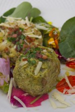 how to make dumplings-serve dumplings over greens