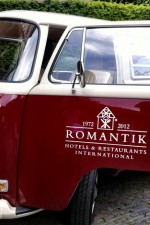 Traveling in style in a VW Bulli for my romantic journey through Germany and the Netherlands.