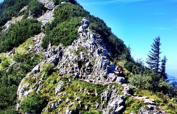Rosstein Peak hikes in Bavaria