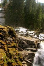 Krimml Waterfall in Hohe Tauern National Park