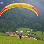 Paragliding in Alpe di Siusi (Seiser Alm)