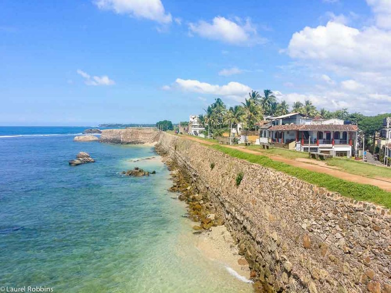 Old Town of Galle is a UNESCO World Heritage Site in Sri Lanka