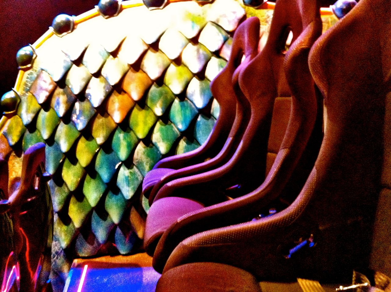 The 4D movie theater at the Gaud&iacute; Experi&egrave;ncia in Barcelona, Spain