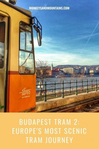 Budapest-Tram pin