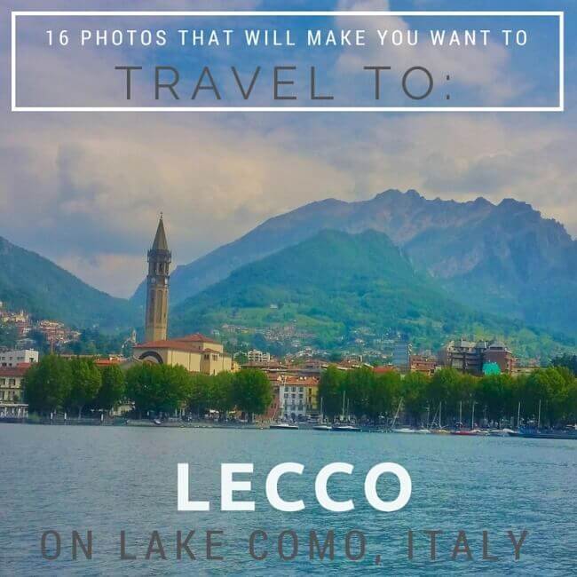 travel to Lecco, Italy on Lake Como