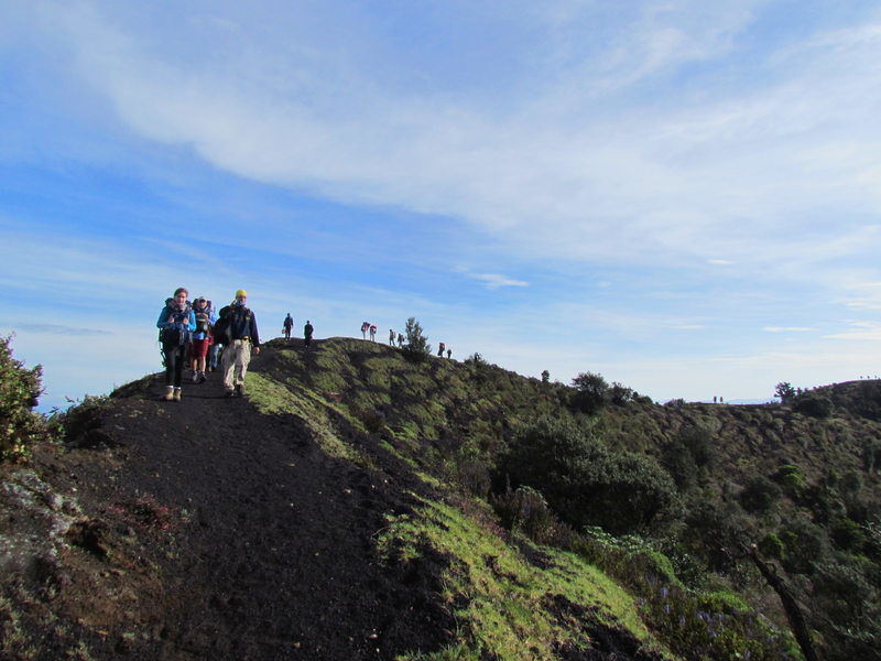 escursionismo nel vulcano Pacaya in Guatemala