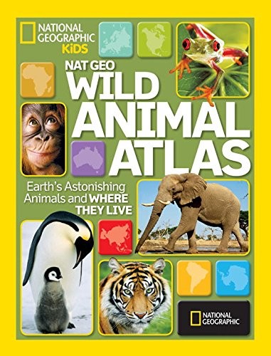 Wild Animal Atlas is a great gift for kids who live animals