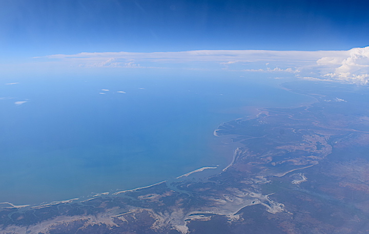 Madagascar as seen from the air