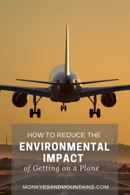 How to Reduce the Environmental Impact of Getting on a Plane