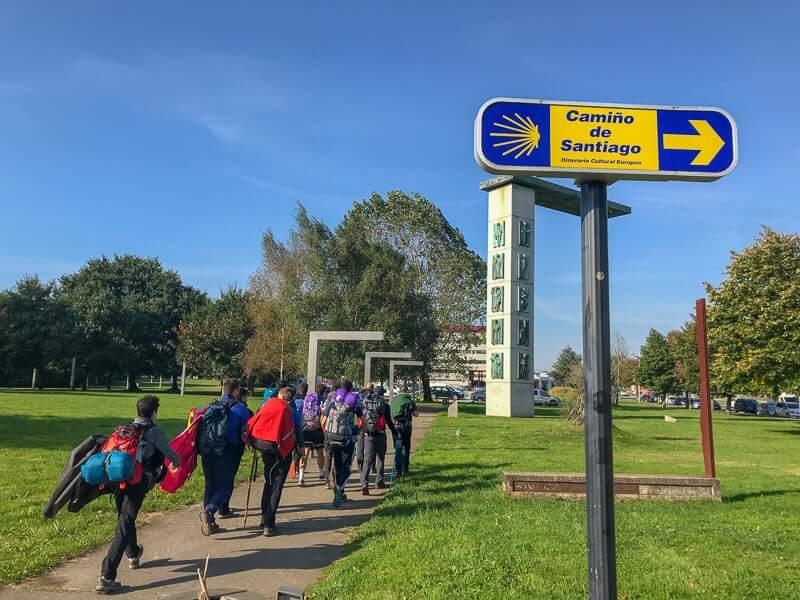 The Camino finishes in Santiago. 