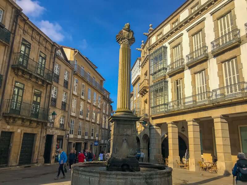 Santiago is the finish point of the Camino de Santiago and is worth exploring.