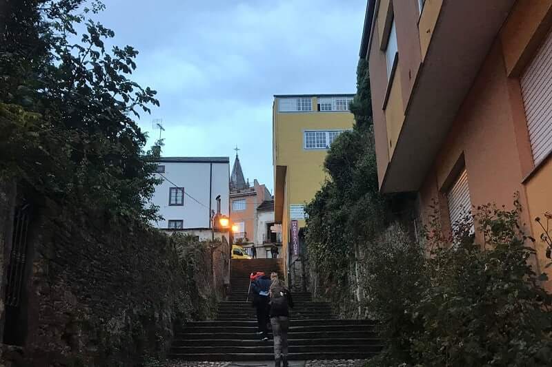 The start of the Camino in Sarria