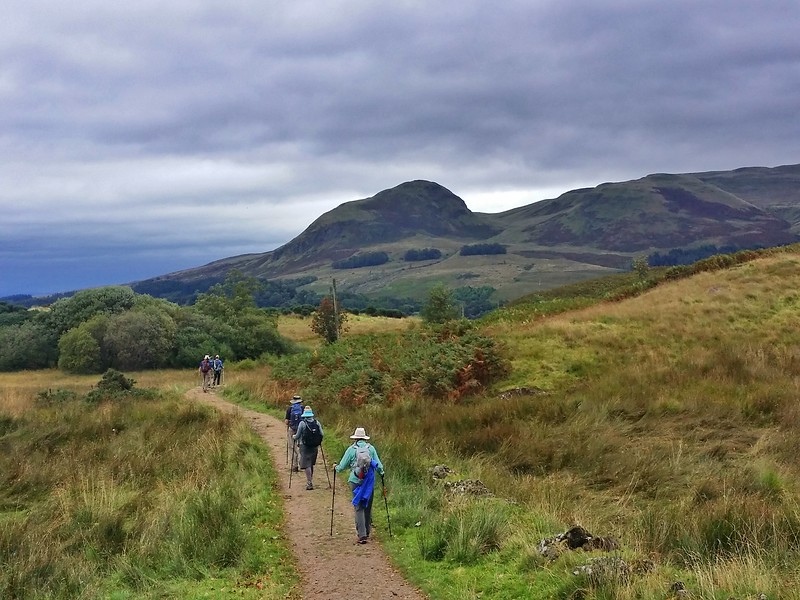 Dia 1 de caminhada West Highland Forma de Milngavie para Drymen