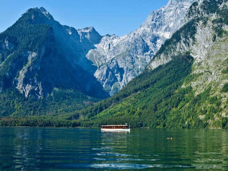 Berchtesgaden National Park is one of the highlights in the German Alps and one of only 2 national parks in Bavaria