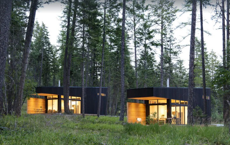 The Blackfoot is a great tiny home to rent in Montana