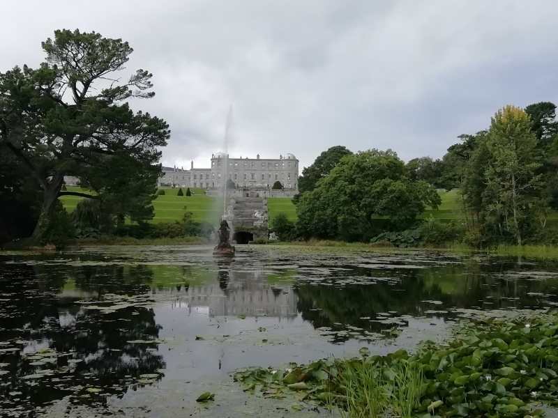 Wicklow Way tour starts in Marlay Park in Dublin, Ireland