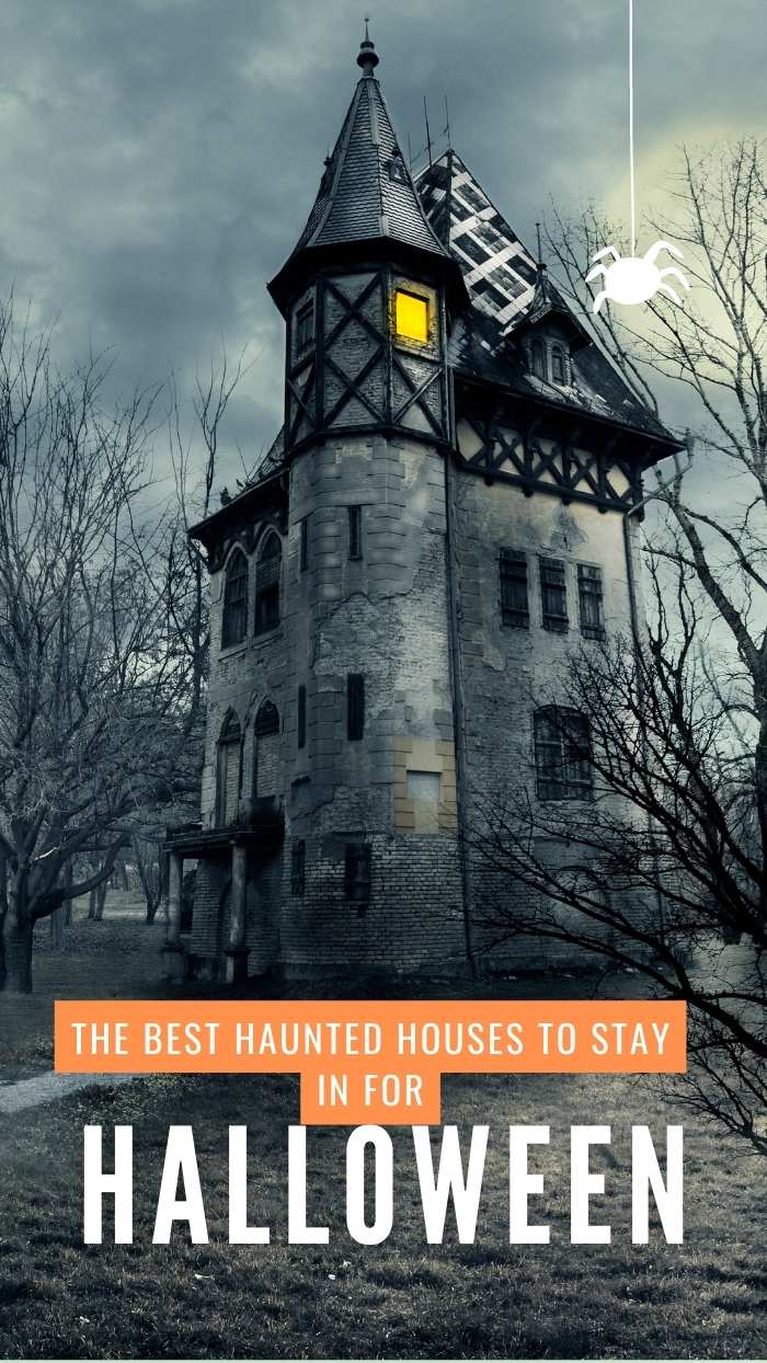 stay in a VRBO or Airbnb haunted house this halloween