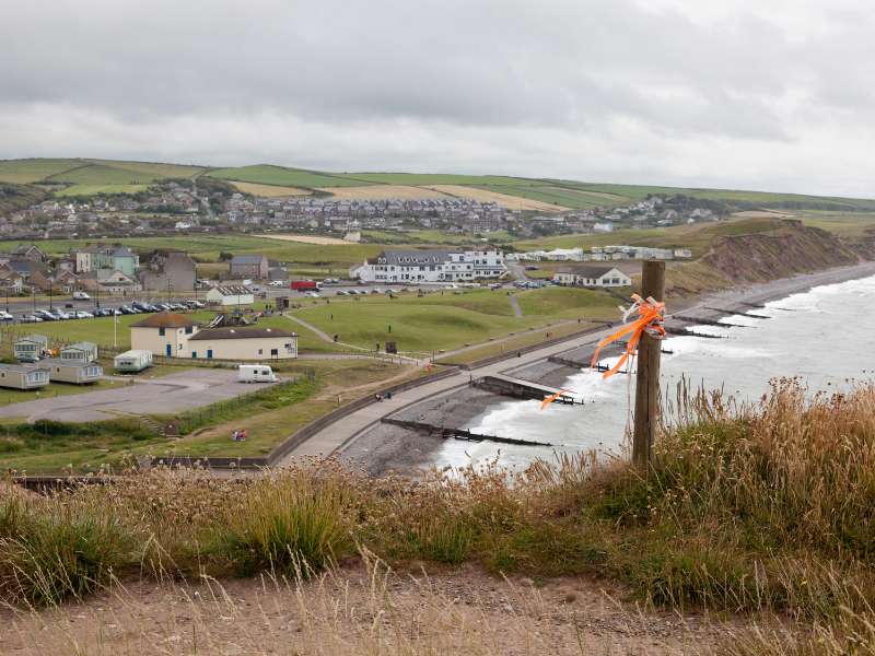 St Bees Village, starting point in Coast to Coast Walk