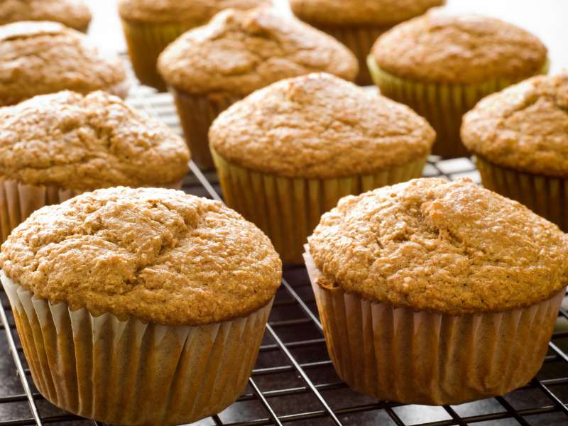 Banana Muffins breakfast  for hikers