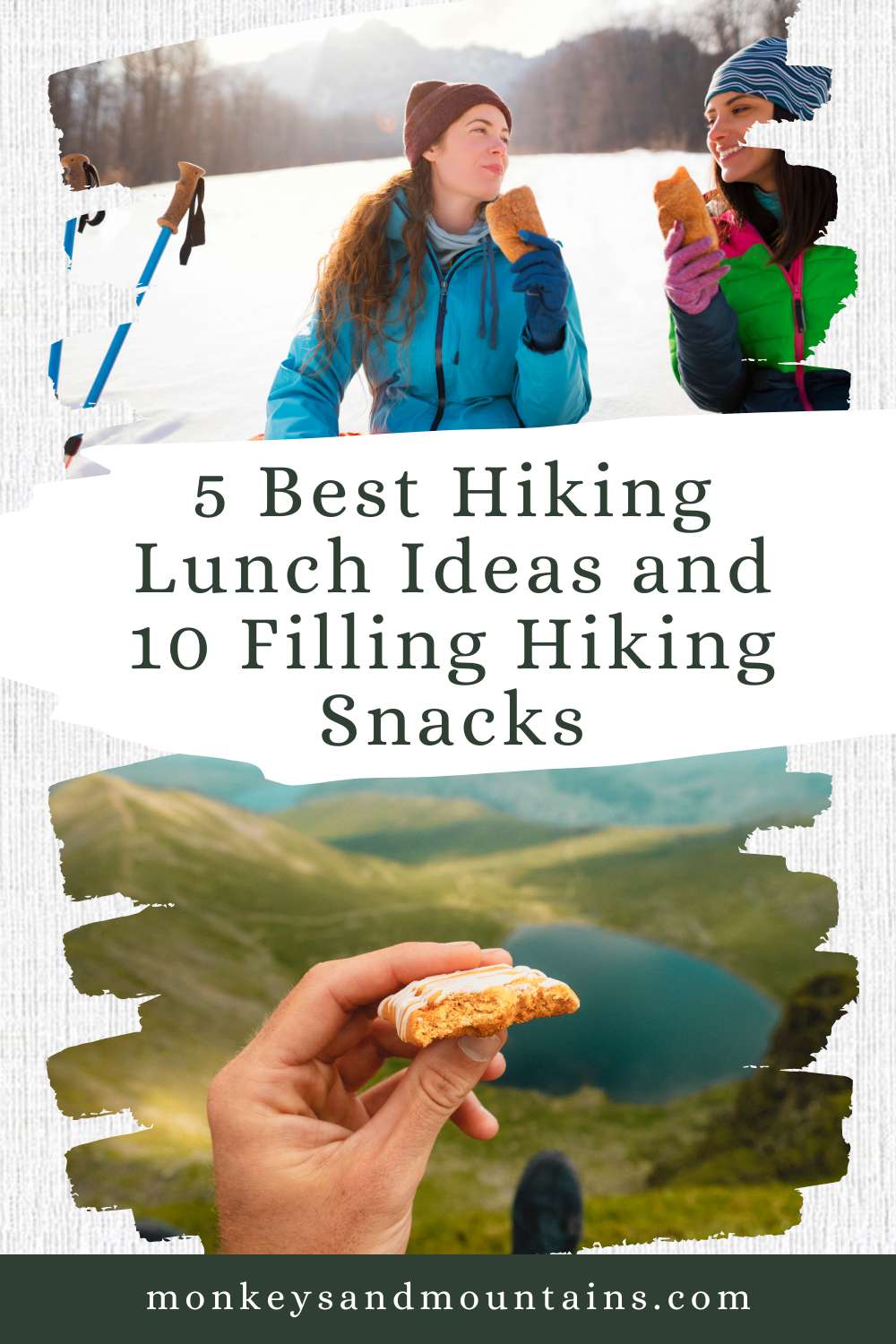 best hiking lunch and snack ideas