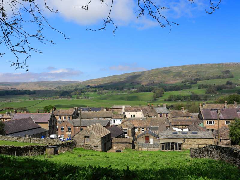 Staying at Hawes town for the Pennine Way walk adventure