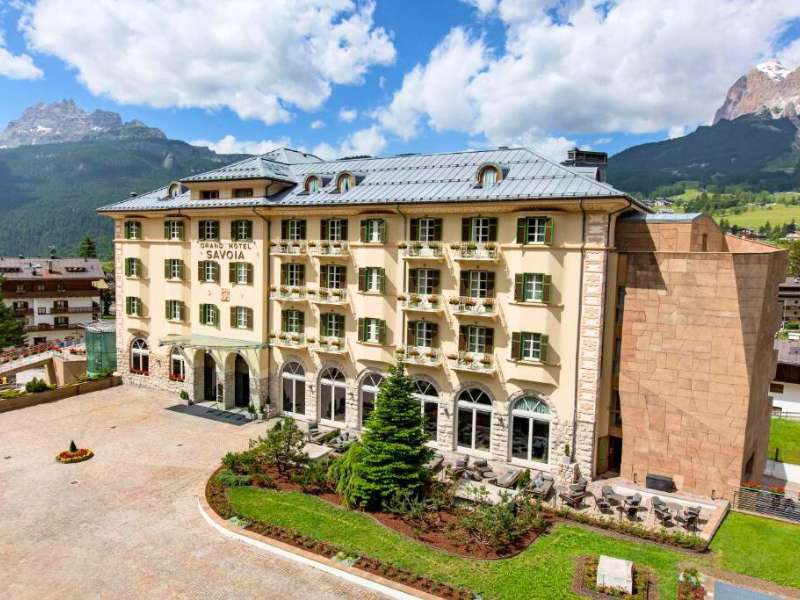 Grand Hotel Savoia Cortina d'Ampezzo in Dolomites Italy