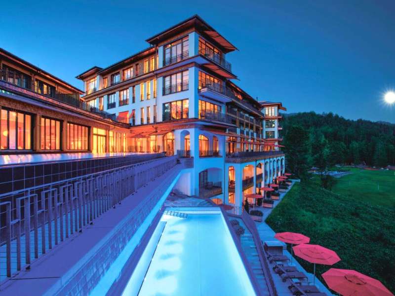 Schloss Elmau Luxury Spa Retreat & Cultural Hideaway, one of the best sauna hotels in germany