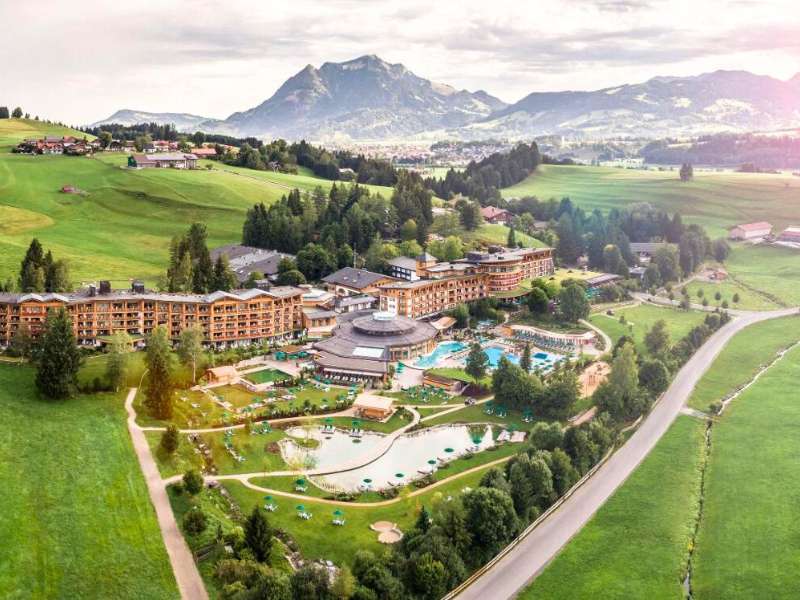 Sonnenalp Resort, one of the best sauna hotels in germany