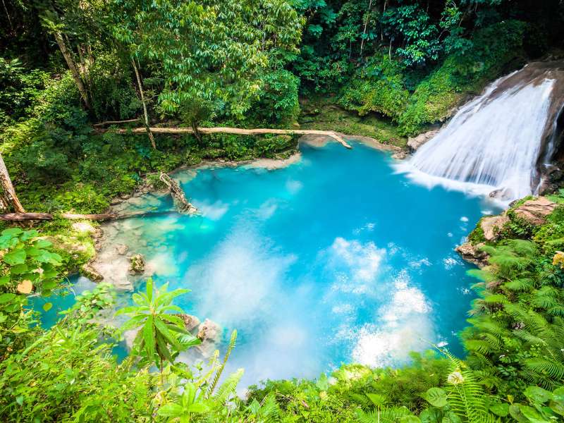 Blue Hole Mineral Spring: Jamaica's Natural Infinity Pool