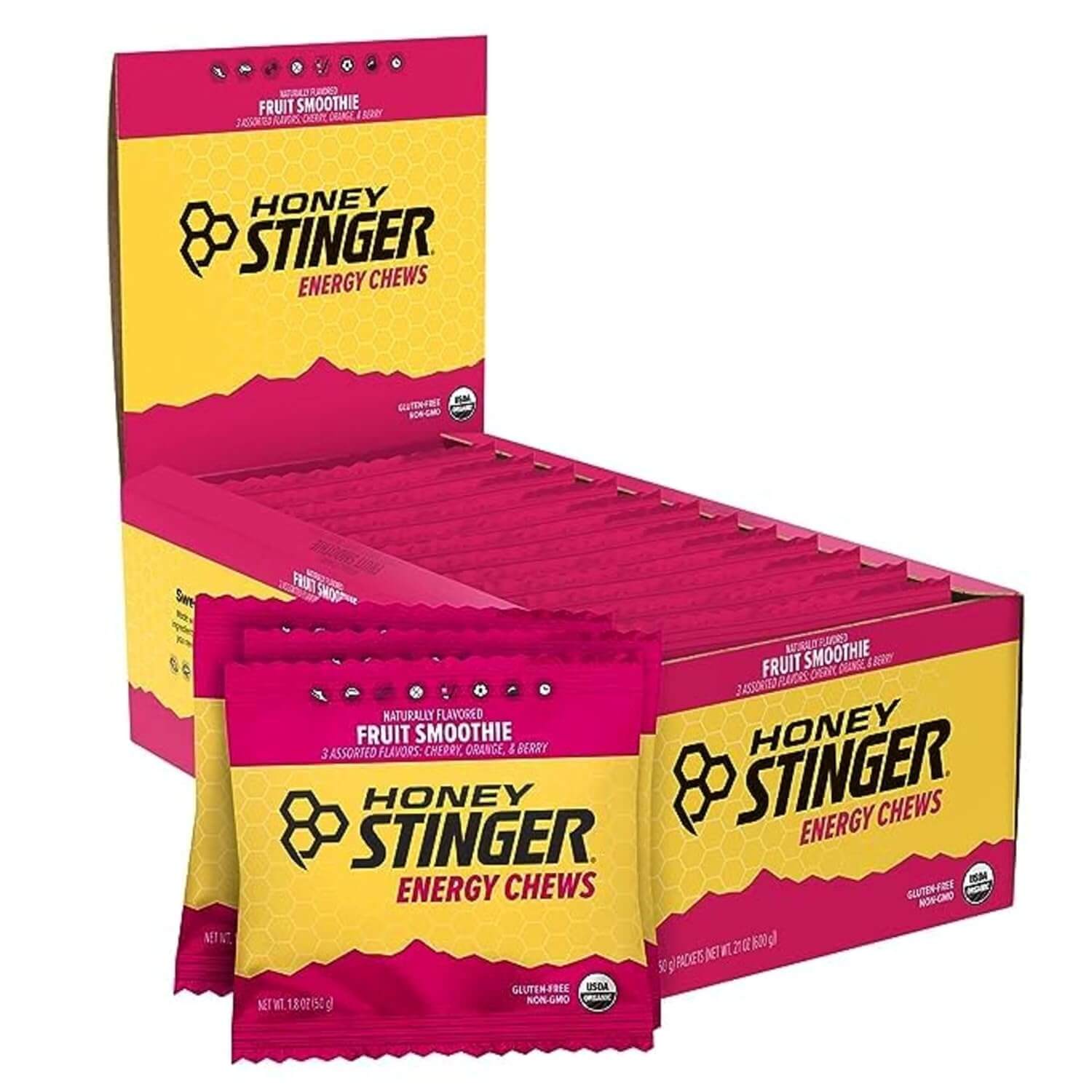 honey stinger chews snacks for hikers