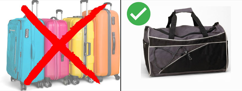 recommended luggages for backpackers