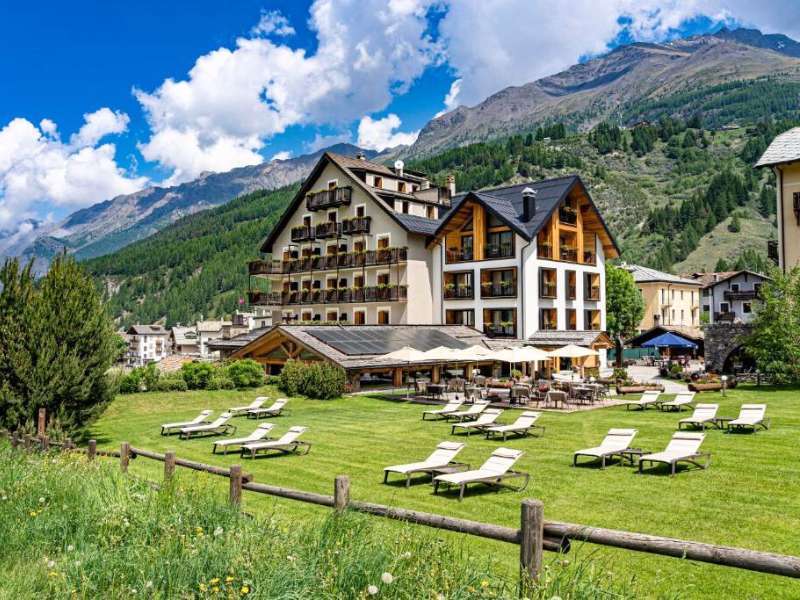 one of the best hotels in cogne, italy