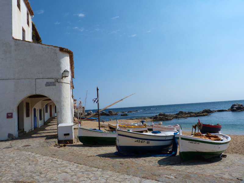 Callela de Palafrugell in costa brava