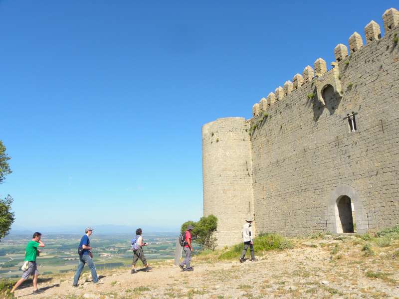 ruins in costa brava south