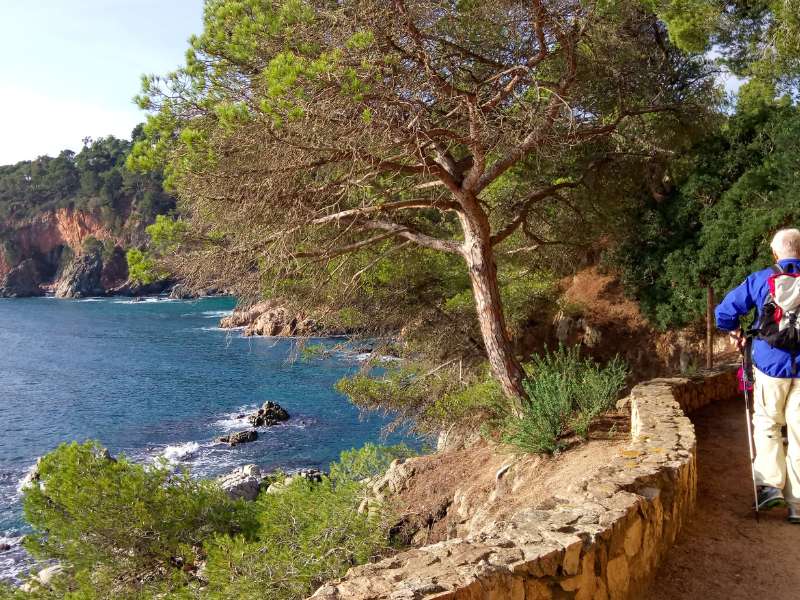 costa brava south coast hiking trail
