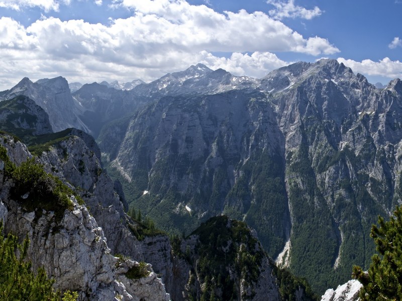 Rugged peaks triglav national park