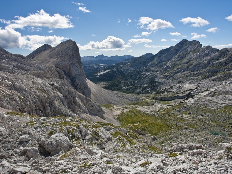 Triglav national park high valley